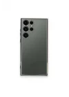 Mey İthalat®  Samsung Galaxy S24 Ultra Kılıf  Lensli Silikon - Gümüş