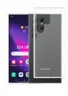 Mey İthalat®  Samsung Galaxy S24 Ultra Kılıf Lüx Şeffaf Silikon