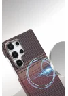 Mey İthalat®  Samsung Galaxy S24 Ultra Vega Magsafe Kapak - Siyah