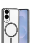 Mey İthalat®  Samsung Galaxy S25 Edge Kross Magneticsafe Kapak - Titan Gri