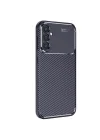 Mey İthalat®  Samsung Galaxy S25 Kılıf Auto Focus Karbon Kapak - Lacivert