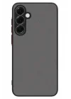 Mey İthalat®  Samsung Galaxy S25 Plus Kılıf Montreal Silikon Kapak - Siyah
