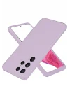Mey İthalat®  Samsung Galaxy S25 Ultra Kılıf First Silikon - Lila