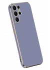 Mey İthalat®  Samsung Galaxy S25 Ultra Kılıf Volet Silikon - Mavi