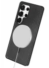 Mey İthalat®  Samsung Galaxy S25 Ultra Star Magsafe Kapak - Siyah