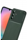 Mey İthalat®  Samsung Galaxy S26 Plus Auto Focus Karbon Kapak - Koyu Yeşil
