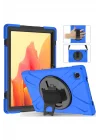 Mey İthalat®  Samsung Galaxy T220 Tab A7 Lite 8.7 Kılıf Amazing Tablet Kapak - Mavi