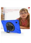 Mey İthalat®  Samsung Galaxy T220 Tab A7 Lite 8.7 Kılıf Amazing Tablet Kapak - Mavi