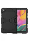 Mey İthalat®  Samsung Galaxy T510 Tab A 10.1 Kılıf Griffin Tablet Kapak - Siyah