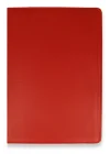 Mey İthalat®  Samsung Galaxy T560 Tab E 9.7 Kılıf 360 Tablet Deri Kılıf - Kırmızı