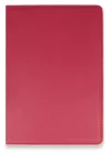 Mey İthalat®  Samsung Galaxy T560 Tab E 9.7 Kılıf 360 Tablet Deri Kılıf - Pembe