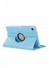 Mey İthalat®  Samsung Galaxy Tab A11 360 Tablet Deri Kılıf - Turkuaz