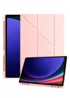 Mey İthalat®  Samsung Galaxy Tab A11 Plus Kalemlikli Mars Tablet Kılıfı - Rose Gold