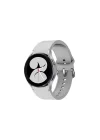 Mey İthalat®  Samsung Galaxy Watch 4 Klasik Kordon - Açık Gri