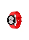 Mey İthalat®  Samsung Galaxy Watch 4 Klasik Kordon - Kırmızı
