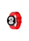 Mey İthalat®  Samsung Galaxy Watch 4 Klasik Kordon - Kırmızı