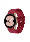 Mey İthalat®  Samsung Galaxy Watch 4 Klasik Kordon - Mürdüm