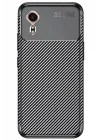 Mey İthalat®  Samsung Galaxy XCover 7 Kılıf Auto Focus Karbon Kapak - Siyah