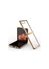 Mey İthalat®  Samsung Galaxy Z Flip 4 Kılıf Fold Element Kapak - Gold