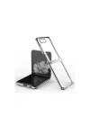Mey İthalat®  Samsung Galaxy Z Flip 4 Kılıf Fold Element Kapak - Gümüş
