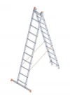 Mey İthalat® Saraylı 2X11 A Tipi Sürgülü Merdiven 6,02 Metre