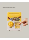 Mey İthalat® Sarı Elektronik Şifreli ATM Görünümlü Çocuk Kumbarası