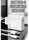 Mey İthalat® Şarj Aleti Turbo Hızlı 67W Type-C Hızlı Şarj