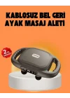 Mey İthalat® Şarjlı 6 Başlıklı Masaj Tabancası 2000 mAh Sessiz Güçlü Motor