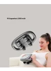 Mey İthalat® Şarjlı 6 Başlıklı Masaj Tabancası 2000 mAh Sessiz Güçlü Motor