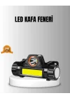 Mey İthalat® Şarjlı LED Kafa Feneri – Çift Fonksiyonlu, 200LM Işık Gücü, IP44 Suya Dayanıklı