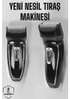 Mey İthalat® Şarjlı Paslanmaz Çelik Bıçaklı ve Kablosuz Saç Sakal Tıraş Makinesi