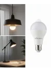 Mey İthalat® Sensörlü LED Lamba Otomatik Algılama Enerji Tasarruflu Aydınlatma