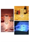 Mey İthalat® Sevgililer Günü İçin Hediye Kristal Lamba Sevgiliye Hediye USB Şarjlı Gece Lambası