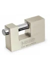 Mey İthalat® SGS 1366 Cam Kapı Kilidi Kayar Milli Saten Kaplama 80 mm