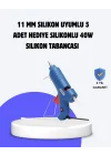Mey İthalat® Sıcak Mum Tabancası 40W 5 Silikon Hediyeli Kolay ve Hızlı Yapıştırma