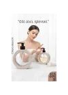 Mey İthalat® Sıvı Sabunluk – Bej Renk, 350 ml,  Modern Tasarım 722349