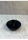 Mey İthalat® Siyah Çerezlik Kase Seti 4 Adet 3x12 cm