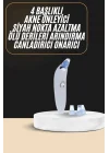 Mey İthalat® Siyah Nokta Temizleme Cihazı 4 Başlıklı Vakumlu Pilli Ölü Deri Arındırma