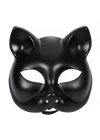 Mey İthalat® Siyah Renk Lüks Kedi Maskesi 12x13 cm