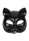Mey İthalat® Siyah Renk Lüks Kedi Maskesi 12x13 cm