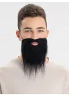 Mey İthalat® Siyah Renk Takma Sakal Bıyık Takımı