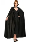 Mey İthalat® Siyah Renk Yakalı Halloween Pelerini 120 cm
