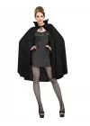 Mey İthalat® Siyah Renk Yakalı Halloween Pelerini 90 cm