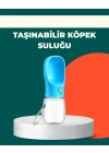 Mey İthalat® Sızdırma Önleyici Silikon Halkalı Pet Su Dispenseri Gezi Seyahat İçin