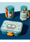 Mey İthalat®   Zoo Pipetli Paslanmaz Çelik Suluk 350 ml Robot