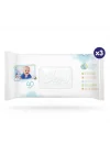 Mey İthalat®   Bio Natural Islak Havlu Mendil 3x40 120 Yaprak