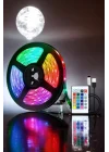 Mey İthalat® Smart Şerit Led TV Arkası Renkli Kumandalı 10 Metre