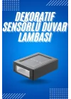 Mey İthalat® Solar Güneş Enerjili Çift Taraflı Duvar Lambası Çift Taraflı Duvar Lamba Güneş Enerjili