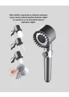 Mey İthalat® Spa Etkili Masaj Uçlu Duş Başlığı Ergonomik Tasarım