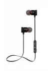 Mey İthalat® Sports Mıknatıslı Siyah Bluetooth Kulaklık Kablolu Uzun Pil Ömrü